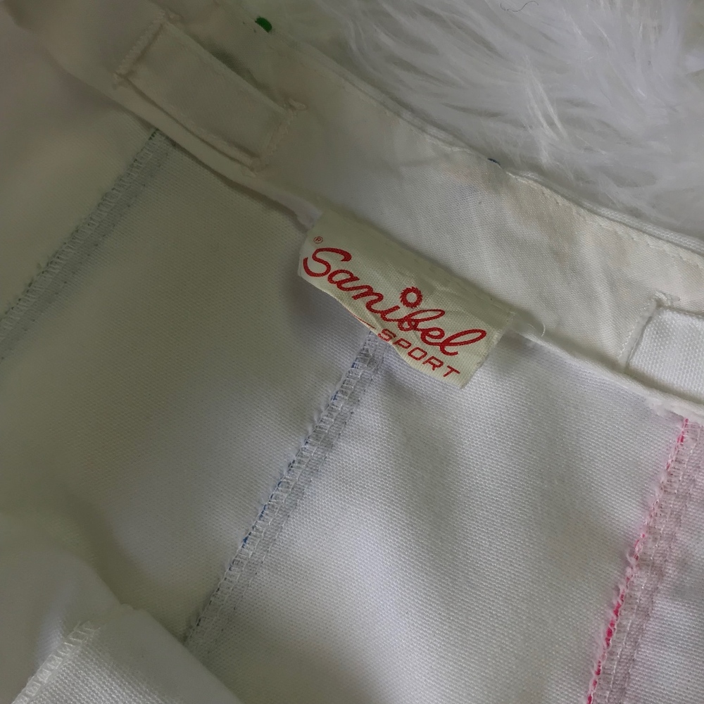 Vintage Sanibel Sport A-Line Rainbow Pin-up Skirt - Picture 4 of 8